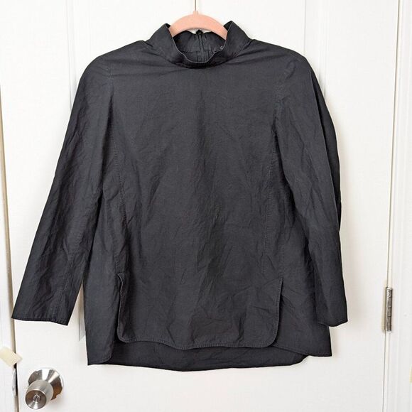 COS | Gray Mockneck Top Size US 2 - Picture 1 of 10